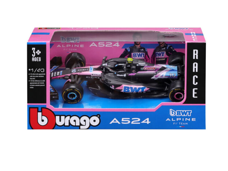 Bburago BWT Alpine A524 1:43 (2024) #10 Pierre Gasly 